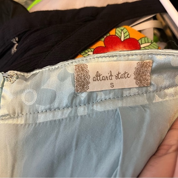 Women’s Altar’d State Light Blue Floral Ruffle Mini Skort Size S - Picture 6 of 9